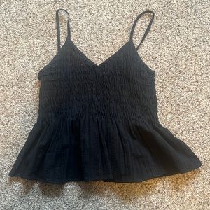 SHEIN Smocked Flounce Cami Top